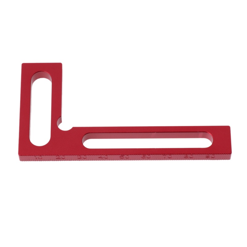 Thước Đo Góc Phải 100mm Bằng Hợp Kim Nhôm Tiện Dụng