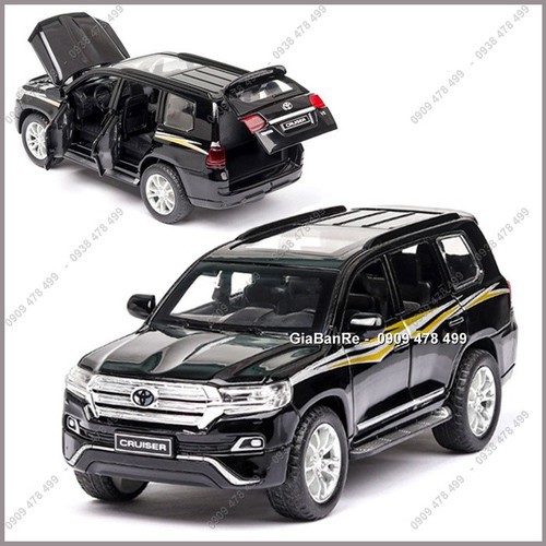 XE MÔ HÌNH KIM LOẠI TỈ LỆ 1:32 - TOYOTA LAND CRUISER NEW - 9874