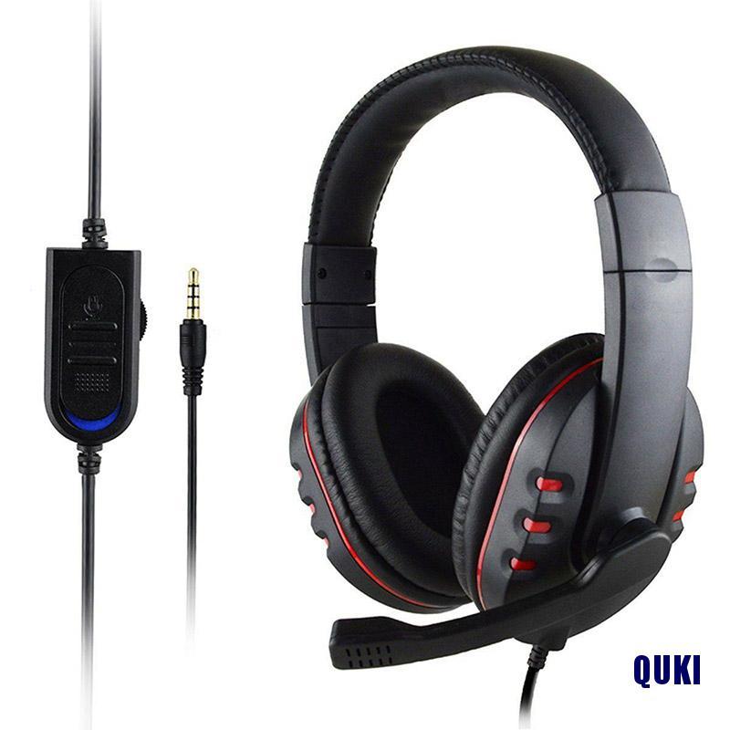 Tai Nghe Chơi Game Có Dây Jack 3.5mm Kèm Mic Cho Ps4 Xbox One Laptop