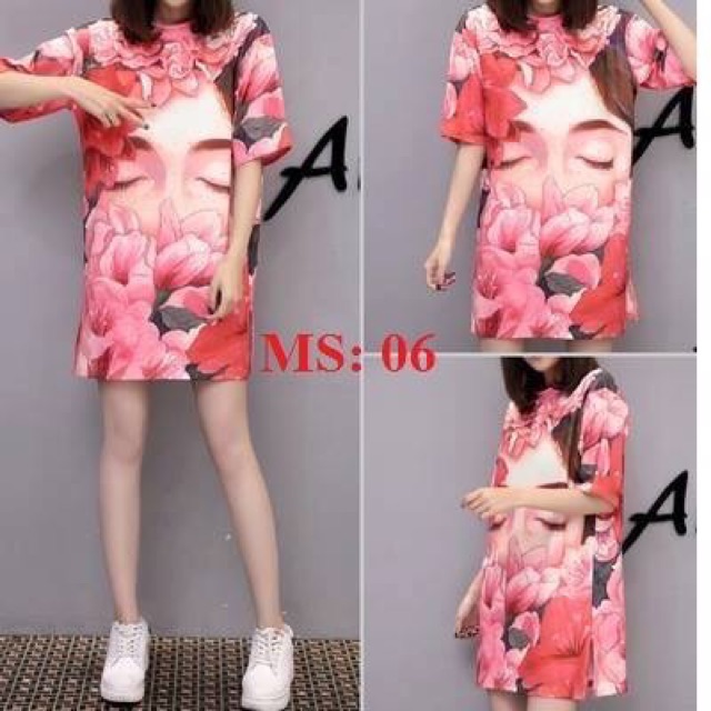 Váy dấu quần 3d thun