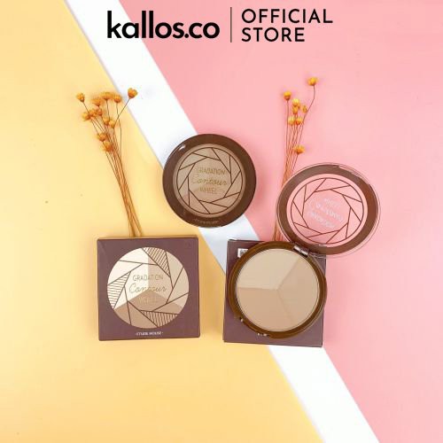[TEM + BILL CHÍNH HÃNG] Phấn Bắt Sáng Etude House Glow Highlighter Wheel, Tạo Khối Etude House Gradation Contour Wheel | BigBuy360 - bigbuy360.vn