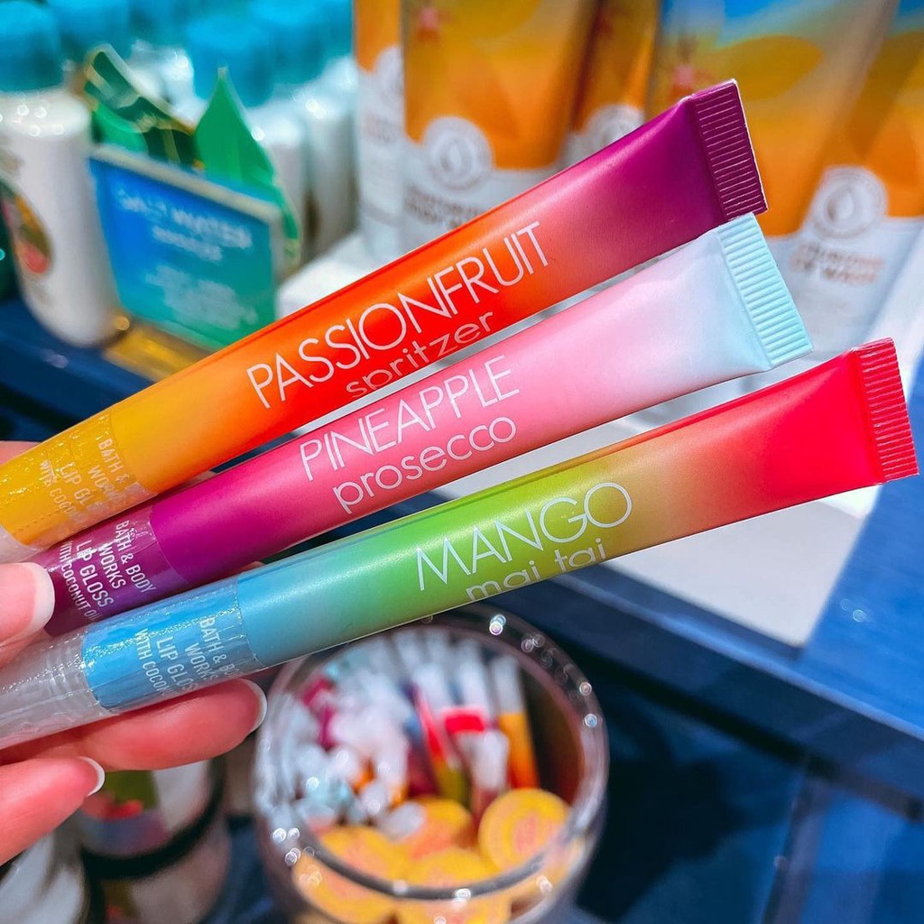BATH & BODY WORKS son dưỡng môi 14gr - Bath and Body works lip gloss & balms 14gr