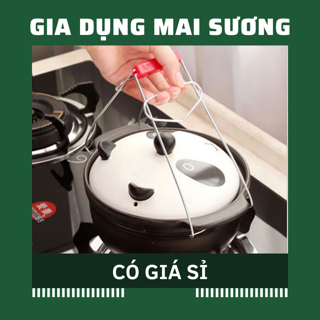 [Giá Sỉ]  Dụng cụ gắp đồ nóng - Kẹp gắp bát đĩa chống nóng