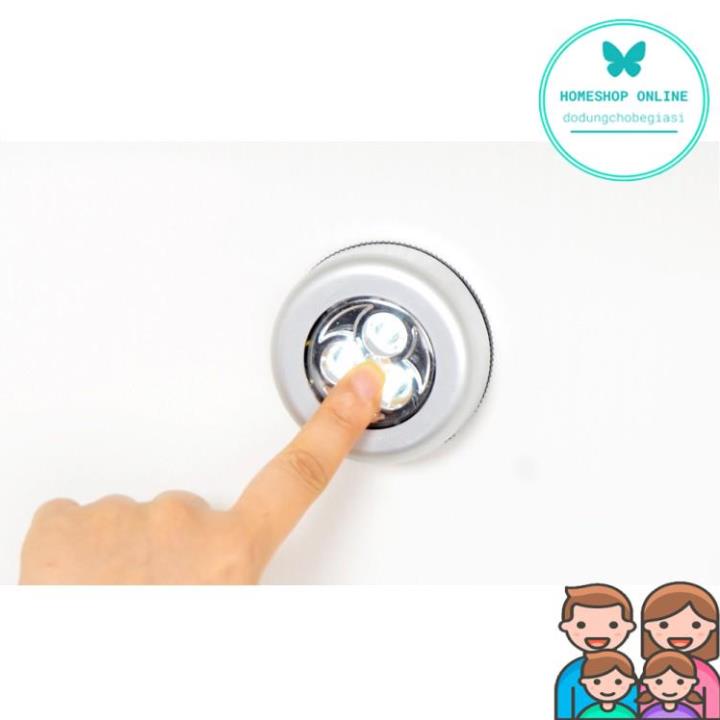 Đèn chạm cảm ứng không dây tiện lợi gắn tường/tủ/nhà bếp đa năng không vỏ