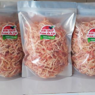 MỰC XÉ SỢI HẤP NƯỚC DỪA--500gr