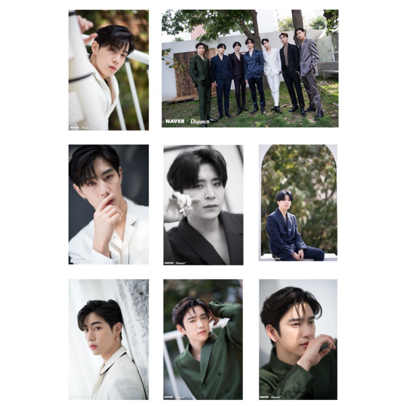 Lomo card 53 ảnh GOT7 - CALL MY NAME NAVER X DISPATCH