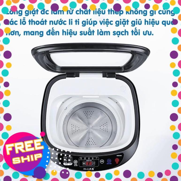 Máy giặt Mini tự động hoàn toàn dành cho cá nhân, gia đình nhỏ, bảo hành 1 năm, lỗi đổi trong 7 ngày