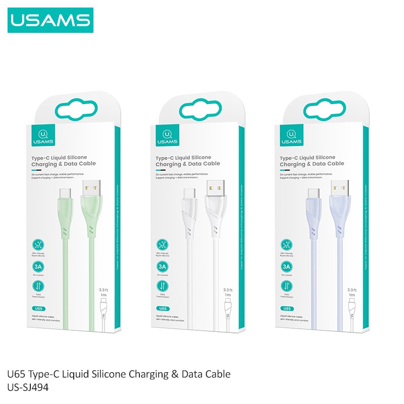 Usams Dây Cáp Sạc USB 1M Cho Điện Thoại