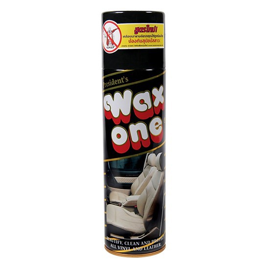 [Chính Hãng] Chai xịt đánh bóng da, nệm ô tô cao cấp Wax One 450ml NKLUBE