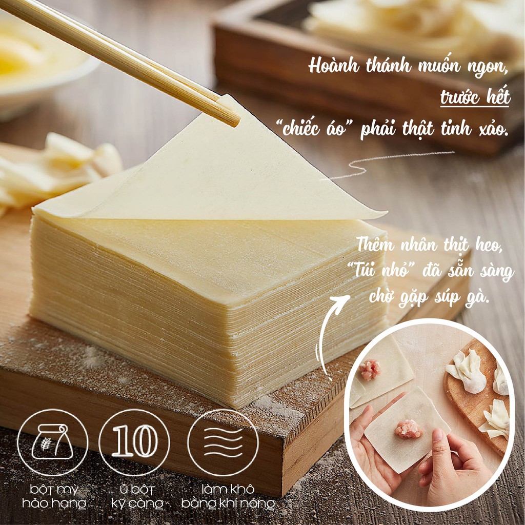 Hoành thánh Khai Tiểu Táo - Tiêu Chiến đại ngôn - Bữa Ăn sáng nhanh gọn, thơm ngon