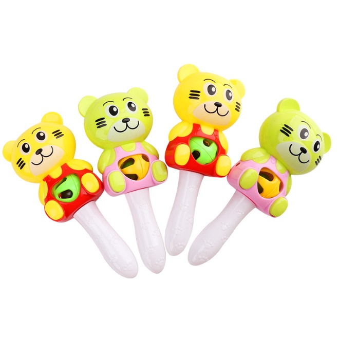 Lục Lạc Nhựa ABS Hình Con Hỗ/ Cọp Đáng Yêu Cho Bé