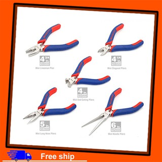 Bộ kìm mini 5 chi tiết Workpro W001305 - bộ dụng cụ sửa chữa - dụng cụ sửa xe máy - bộ đồ nghề sửa xe máy - bộ đồ nghề