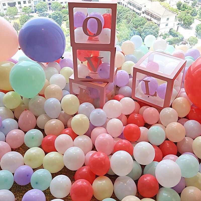 Bóng Màu Sữa Tông Pastel Size 6in Túi 10 Cái, 25 Cái, 50 Cái, Bong Bóng Trang Trí Tiệc Sinh Nhật, Party, Sự Kiện