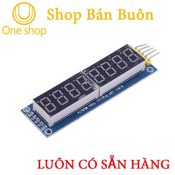 Module Led 7 Thanh 8 Số - HC595