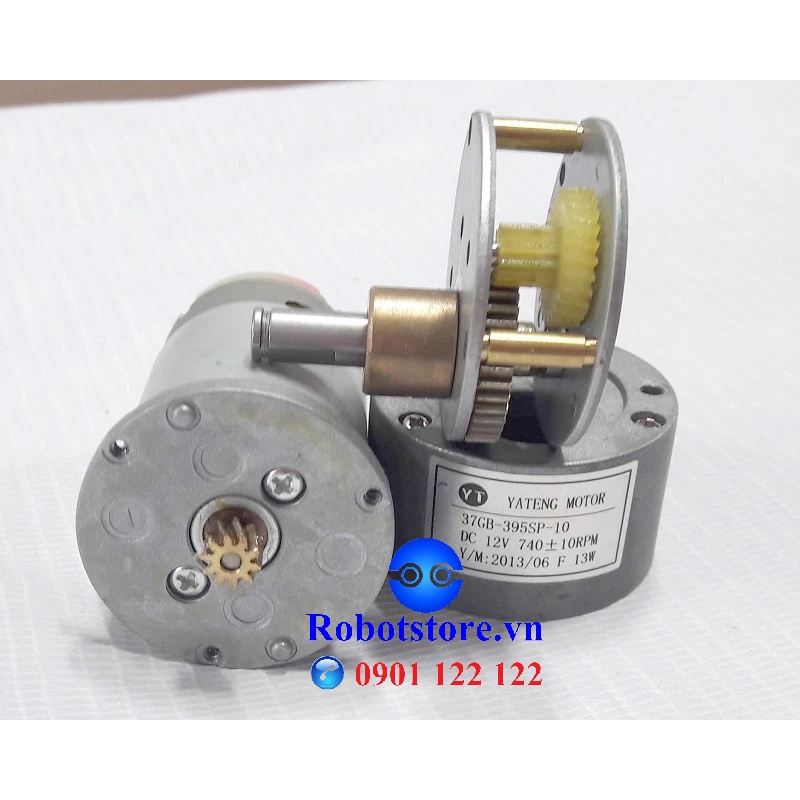 Động cơ giảm tốc 740rpm 12VDC