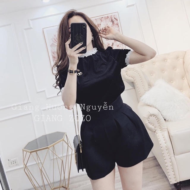 ÁO NHUNG TĂM CỔ BÈO HOT HIT