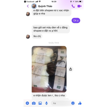 Set len đan móc cặp đôi thỏ đáng yêu đủ phụ kiện và chart