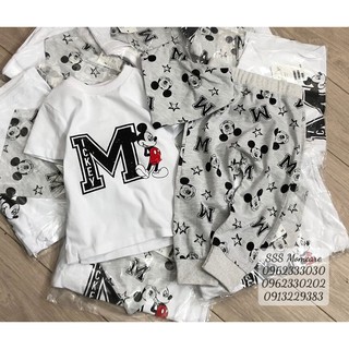 [Ảnh thật] - set mickey kèm yếm bé trai 18m-6y
