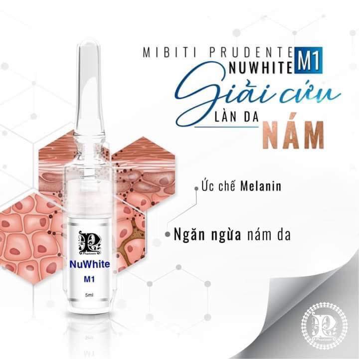 Kem hỗ trợ nám mảng Nuwhite M1 mibiti prudente