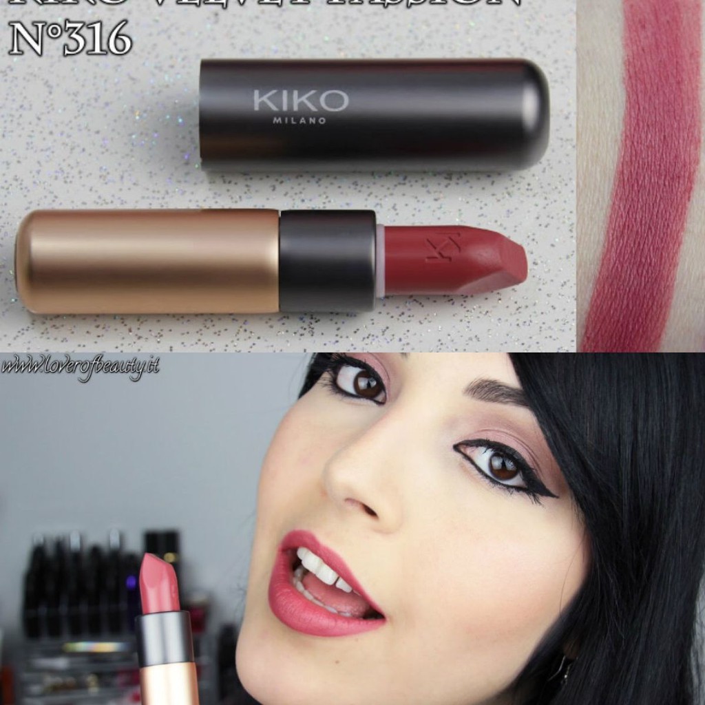 Son Kiko Velvet Passion Matte 316 – Vintage Rose