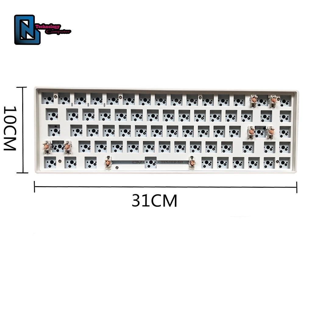 Bàn Phím Tester 68 Kit Bộ Hoàn Chỉnh Bao Gồm Cả Switch Keycap