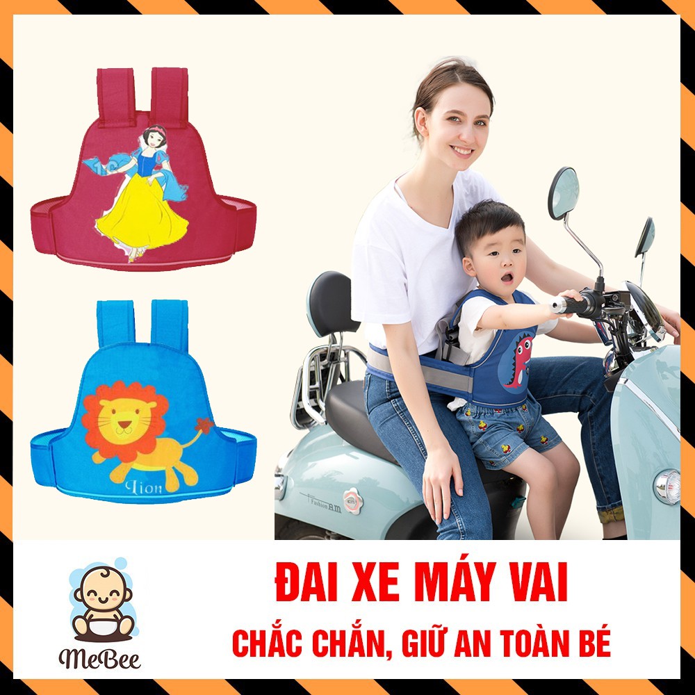 Đai xe máy vai đa năng chắc chắn cho bé