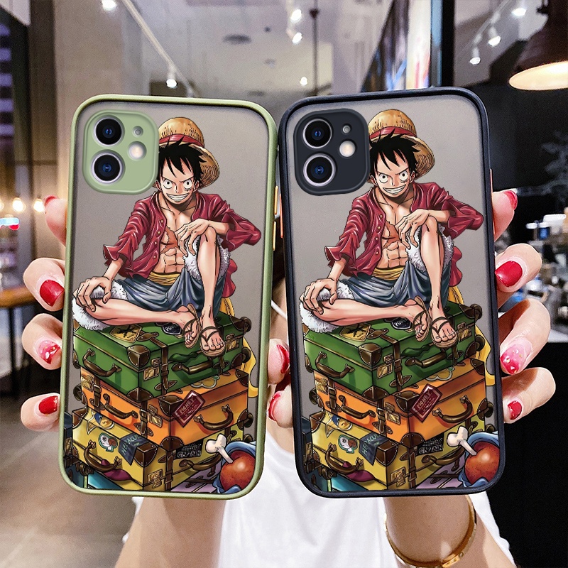 Ốp Điện Thoại Cứng Nhám Trong Suốt In Hình Luffy Cho Realme GT Neo 2 GT2 GT 2 Q5 Pro 5G