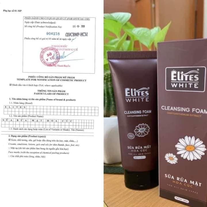 COMBO BỘ DƯỠNG DA ELITES WHITE  : kem dưỡng da mặt + sữa rửa mặt + serum --  giá siêu hời