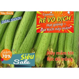 [Combo rẻ vô địch HẠT GIỐNG + GÓI HỖ TRỢ NẢY MẦM] - 5 HẠT GIỐNG MƯỚP HƯƠNG