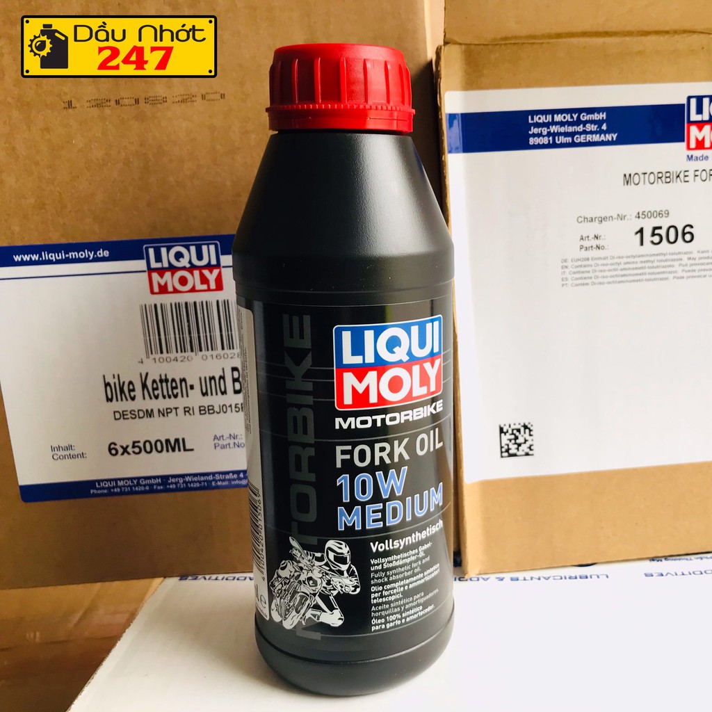 Dầu phuộc Liqui Moly Fork Oil 10w Medium 1506 - 500ml