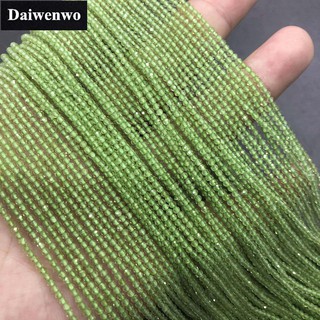 Chuỗi hạt đá tự nhiên 2mm dùng làm trang sức thủ công