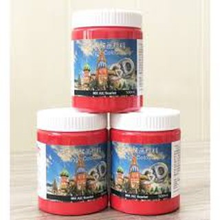 Màu acrylic 3D 500ml vẽ ngoài trời, vẽ trên mọi chất liệu