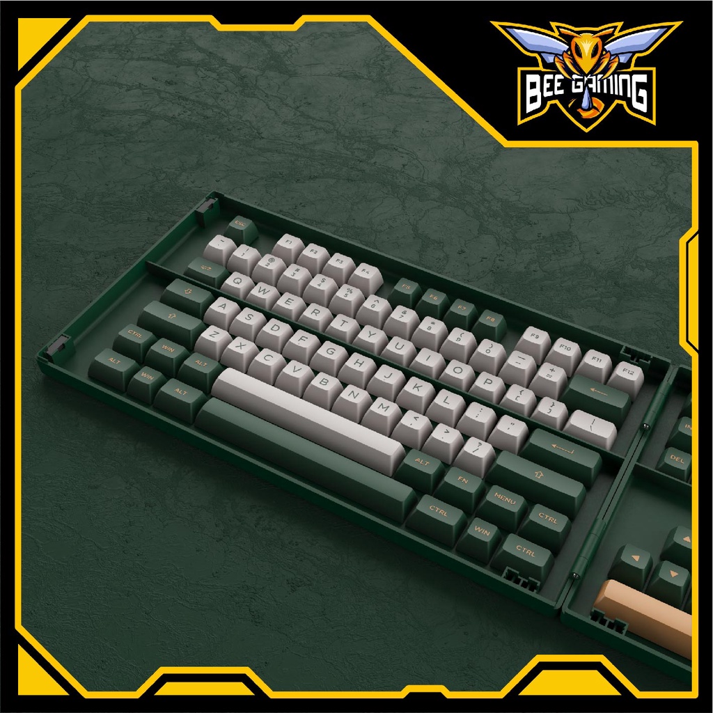 Bộ keycap AKKO World Tour London - Chất liệu PBT Double Shot - 198 nút