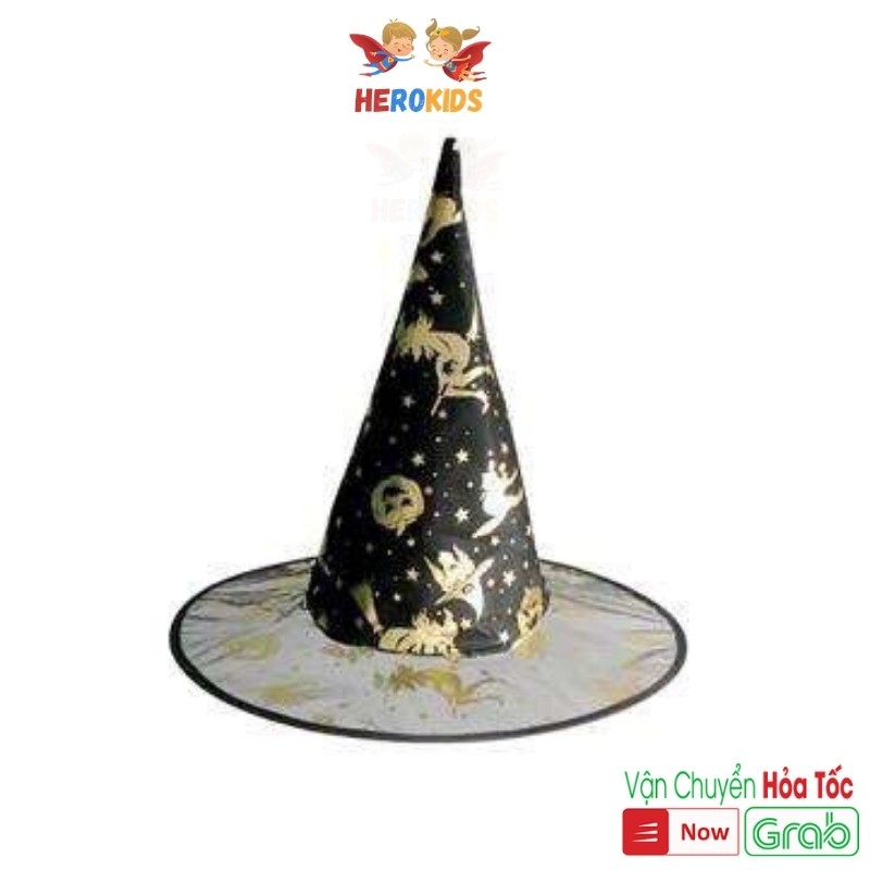 Mũ Phù Thuỷ Hóa Trang Halloween