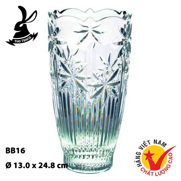 [Cam Kết Chính Hãng] Bình Bông BB16 Nhựa Trong Acrylic Cao Cấp Fataco Việt Nam - Hot