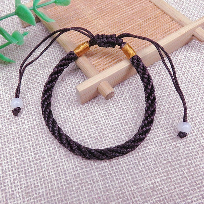 Vòng Tay Bện Dây May Mắn Đơn Giản Thời Trang