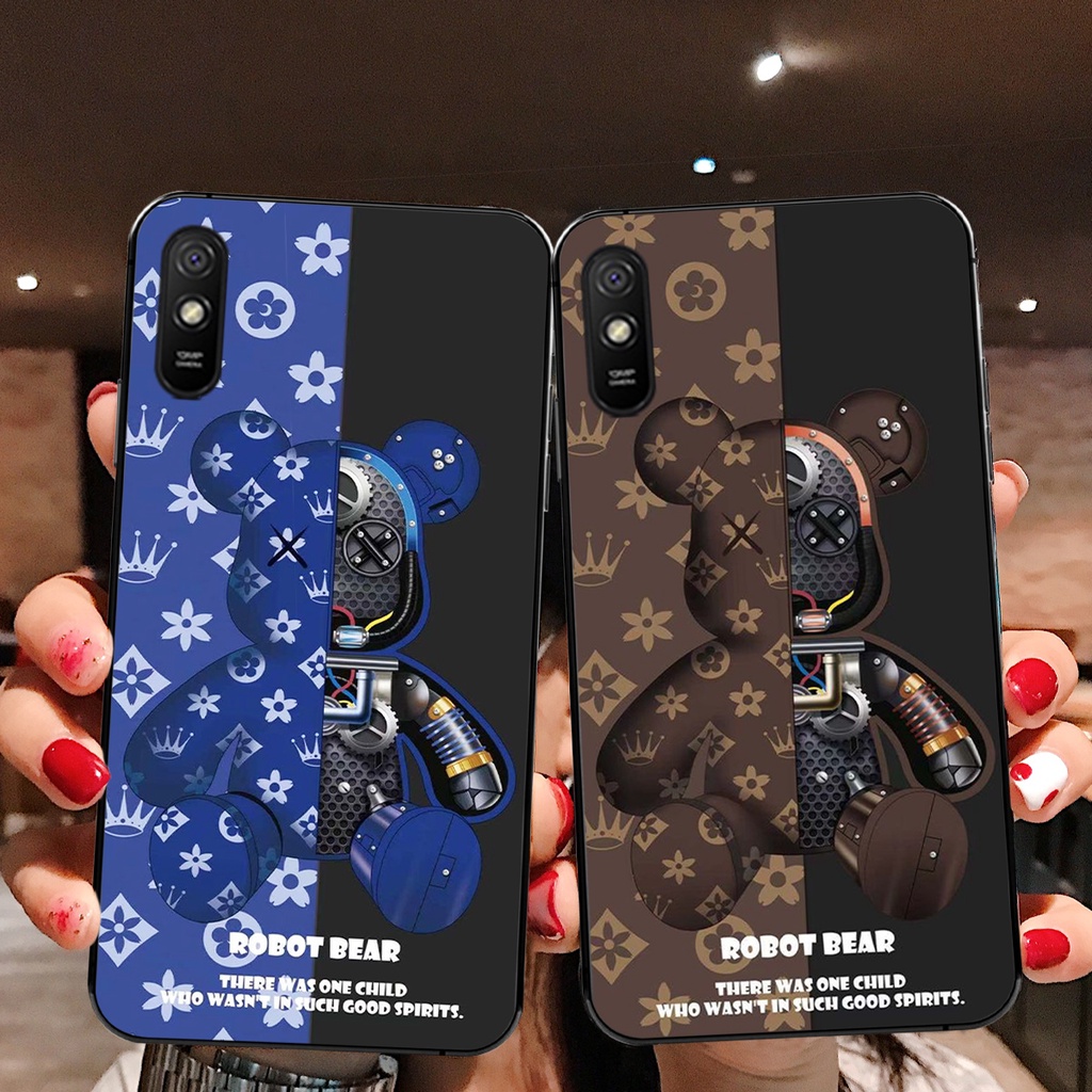 [HÀNG MỚI VỀ]ỐP LƯNG XIAOMI REDMI 7A/XIAOMI REDMI 8A/XIAOMI REDMI 9A IN HÌNH BEARBRICK CỰC ĐẸP-GIÁ RẺ