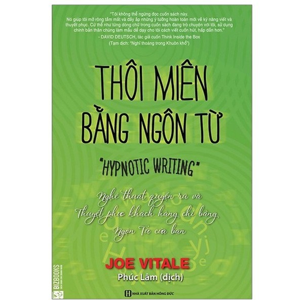 Sách Thôi miên bằng ngôn từ Tặng Kèm Bookmark