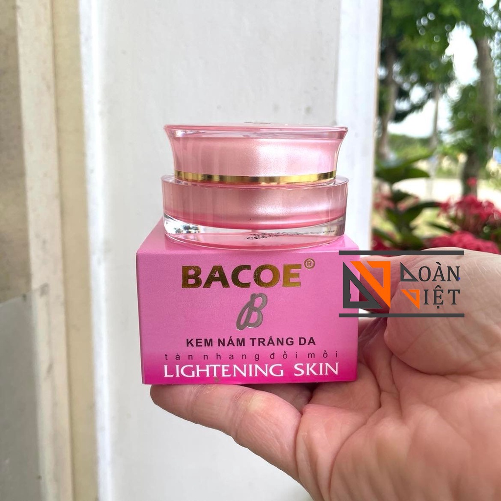 Kem THOA MẶT BACOE 12g- Giảm thâm nám , sẹo, mụn , dưỡng ẩm , trắng da , chống nắng - HÀNG CÔNG TY LOẠI 1