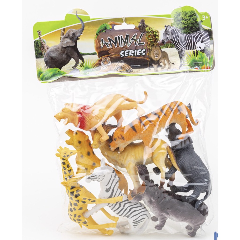 Túi đồ chơi thú nhựa dẻo dành cho bé  H636