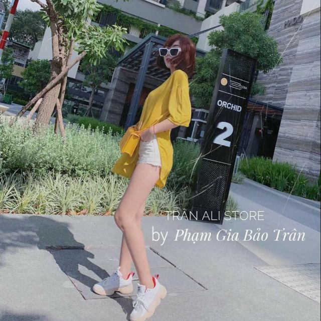 Áo kiểu xẻ tà Zara thương hiệu