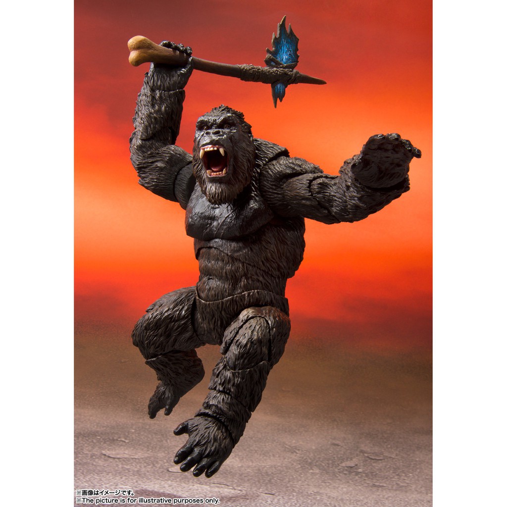 GIÁ HỦY DIỆT Mô Hình King Kong SHM Godzilla vs Kong 2021 Full Box