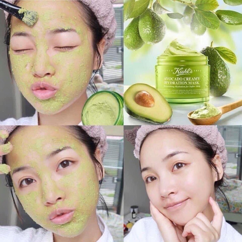 [Mini] Mặt Nạ Bơ Cấp Ẩm Avocado Nourishing Hydrating K.I.E.H.L'S Mask 10gr