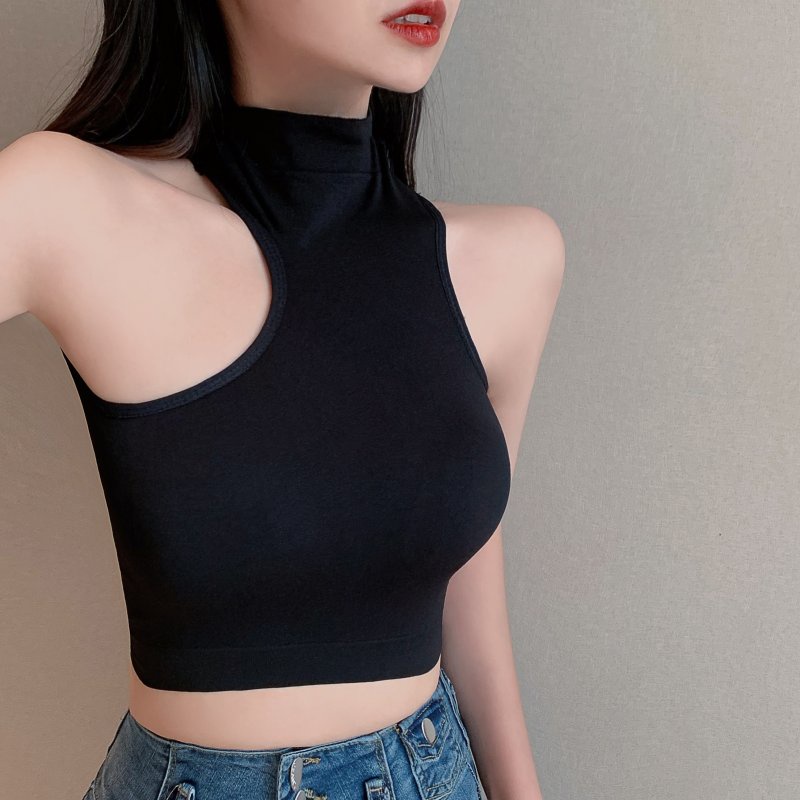 【ZHELIHANGFEI】Áo Hai Dây Lệch Tà Quyến Rũ Thời Trang Cho Nữ