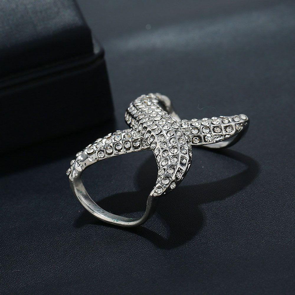 HARRIETT Trâm Cài Áo Hình Chữ X Đính Đá Sang Trọng Cho Nữ