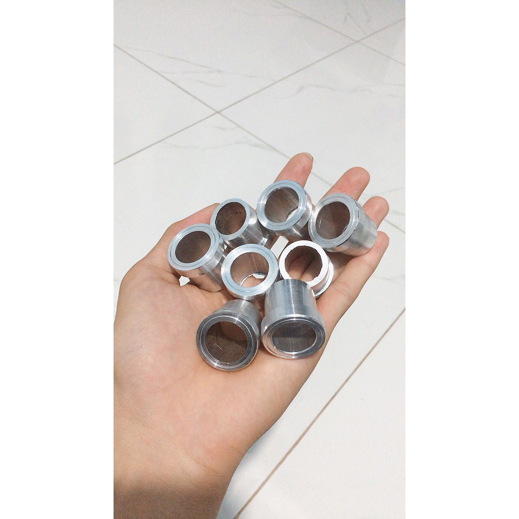Ống tiêu pô 18 nhôm Cnc cho pô ORBR (Lưu ý miệng pô 25mm)