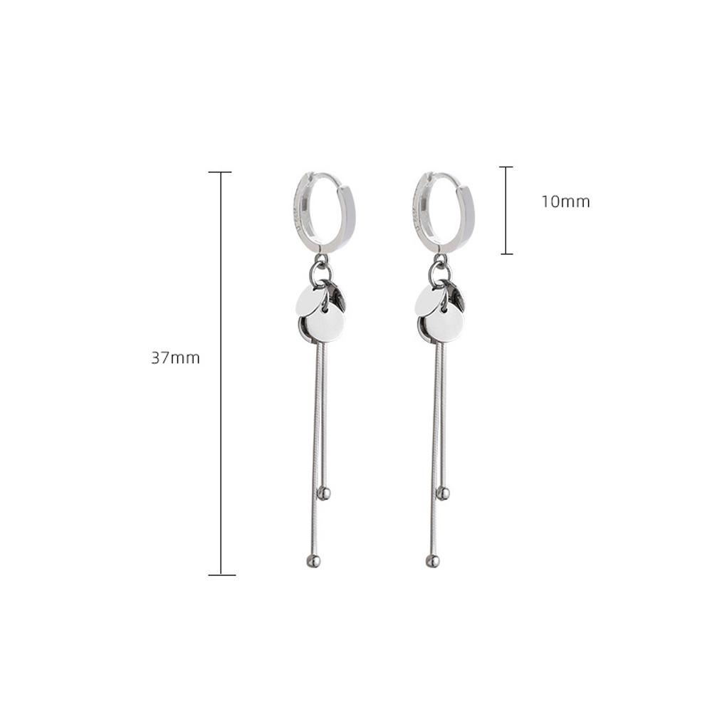 Bông Tai Hình Tròn Thiết Kế Mới Cao Cấp Thời Trang Dành Cho Nữ