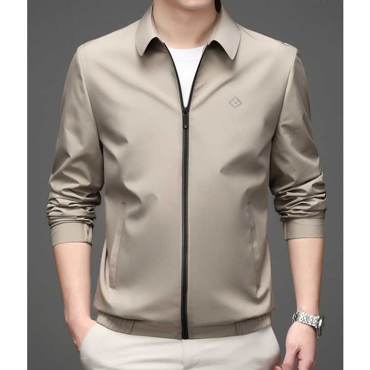 Áo khoác nam Áo khoát nam gió dù 2 lớp chống nắng CÁN CỔ SƠ MI hàng bao chất hàng chuẩn shop-A1035