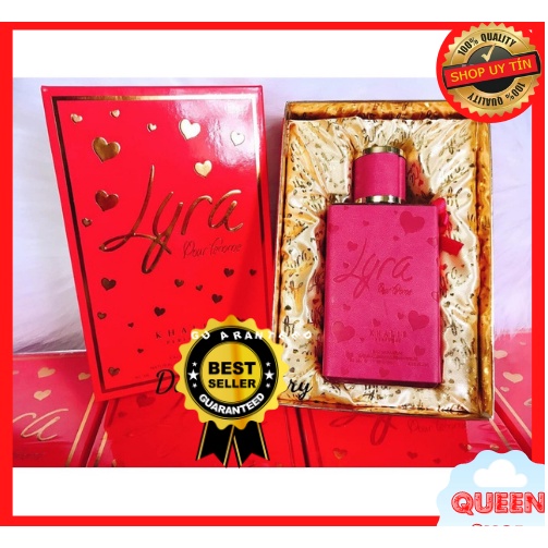 Tinh Dầu - Nước Hoa Dubai Lyra 100ml - Phong Cách: Thanh Ngọt, Tươi Mát, Nữ Tính