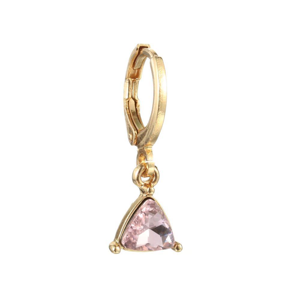 Bộ 6 Khuyên Tai Lủng Lẳng Dự Tiệc|Màu Sắc Thời Trang Citrine Amethyst